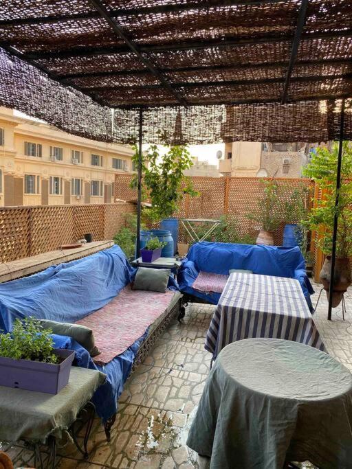 Apartment On A Rooftop In Downtown, Caïro Buitenkant foto